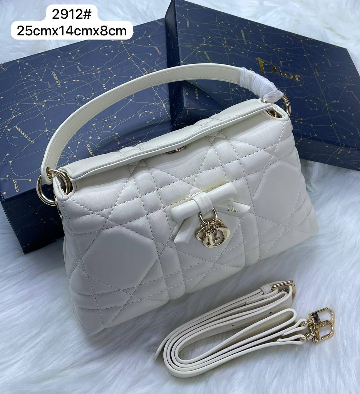 Christian Dior Bag | 25×14×8cm | Structured Luxury | With Box