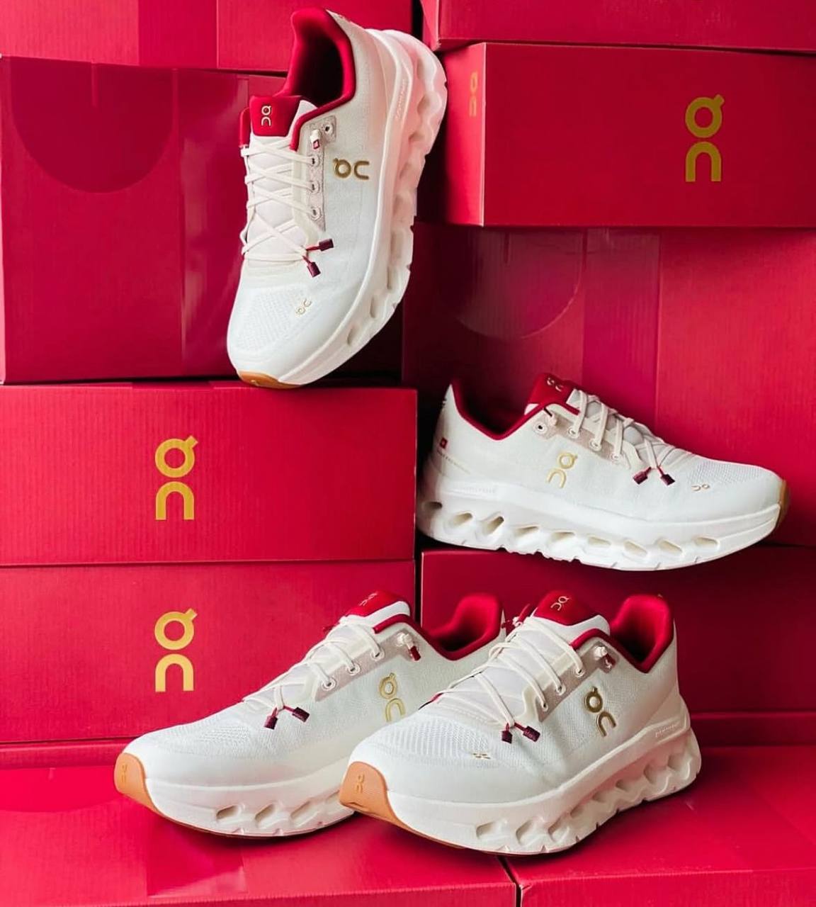 On Cloudtilt Pearl/Ivory “Year of the Snake” Sneakers | Sizes 36–45