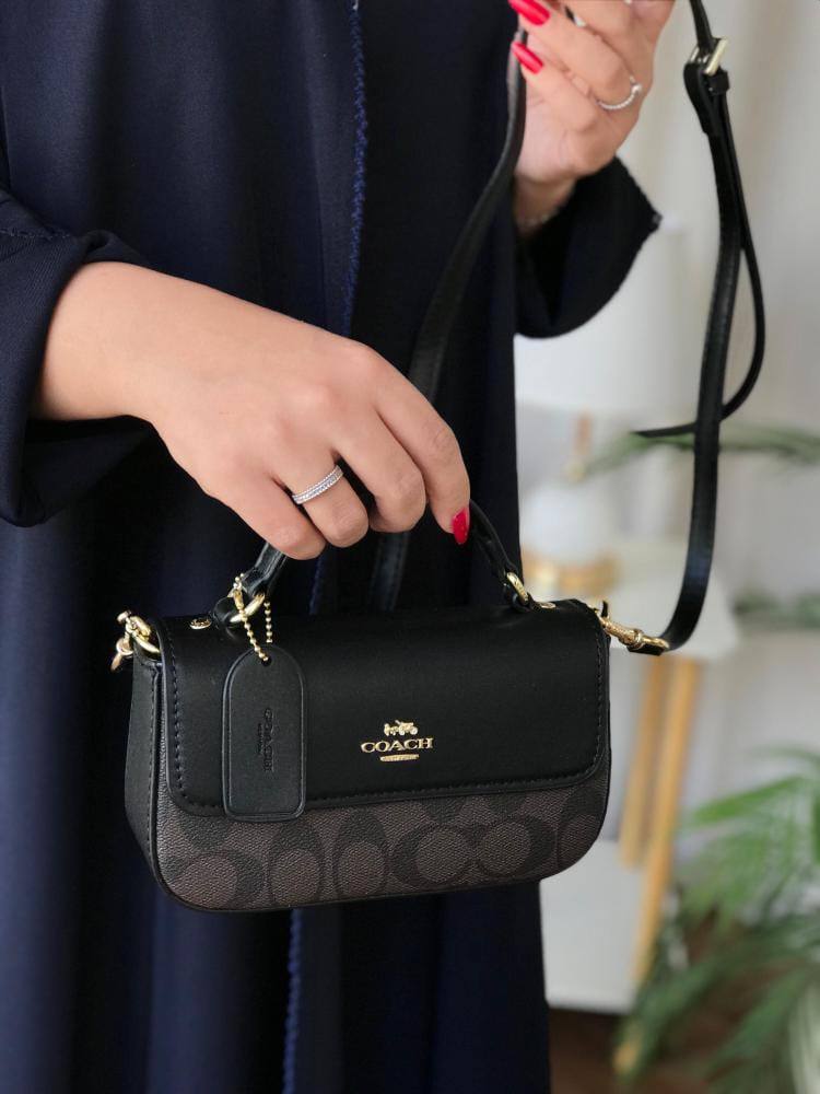 Coach Bag | 19×5×6cm | Compact Crossbody | With Box