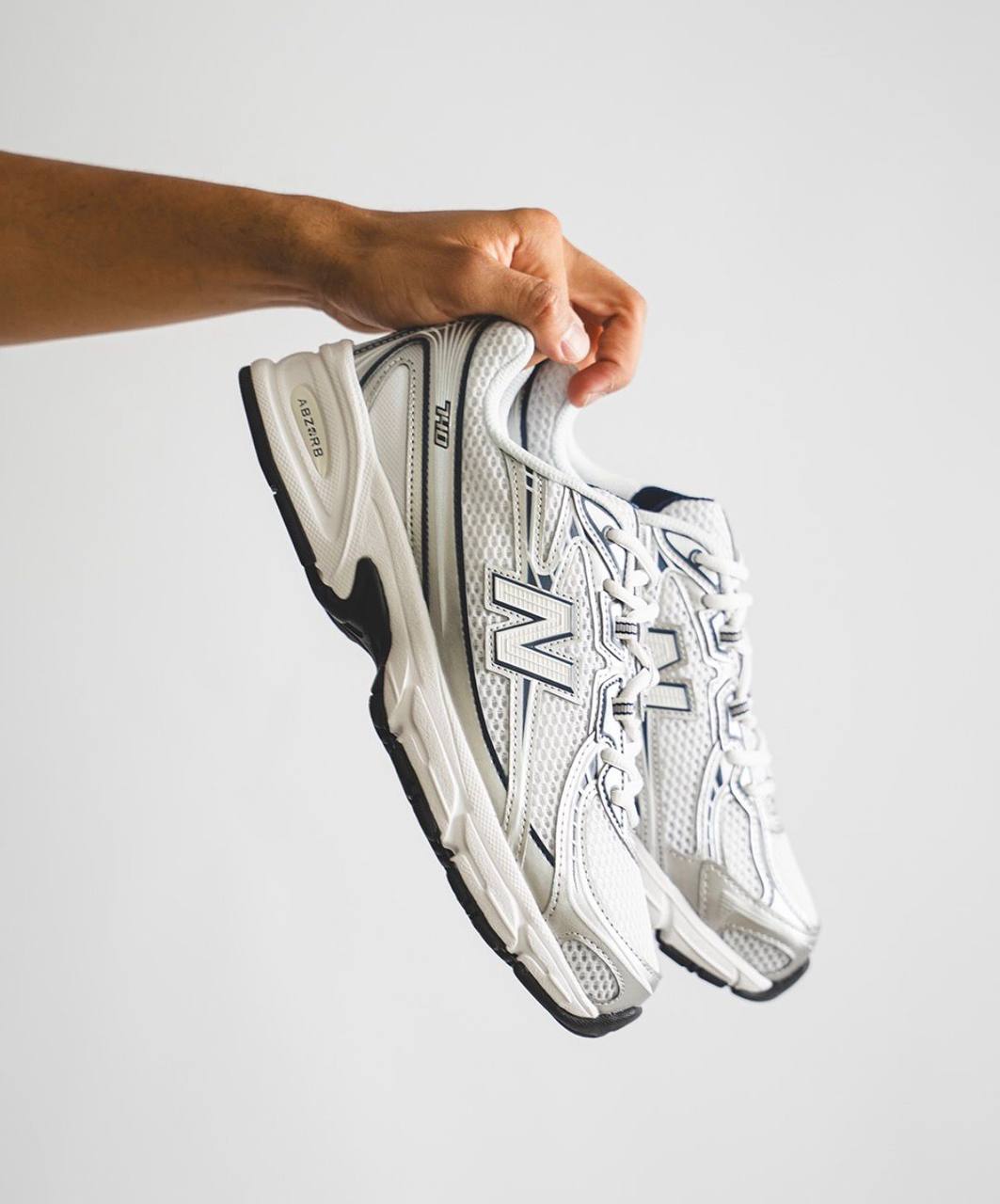 New Balance 740 Navy White Sneakers | Sizes 36–45
