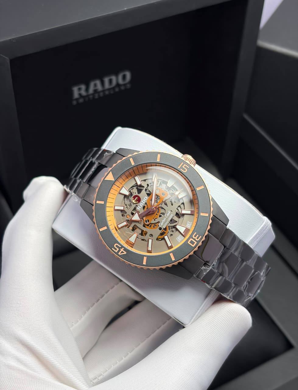 Rado Men's Automatic Watch — Black