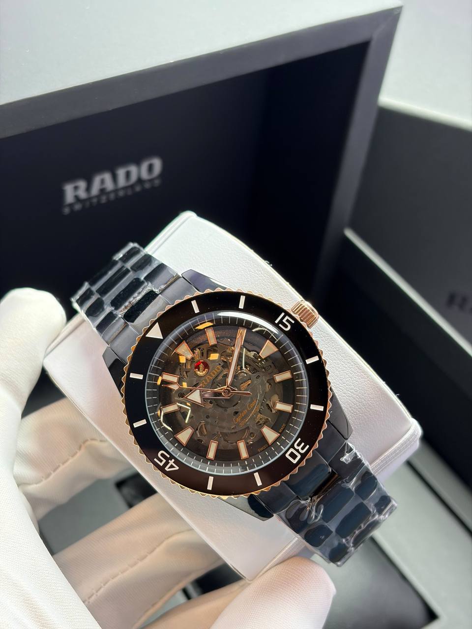 Rado Men's Automatic Watch — Black