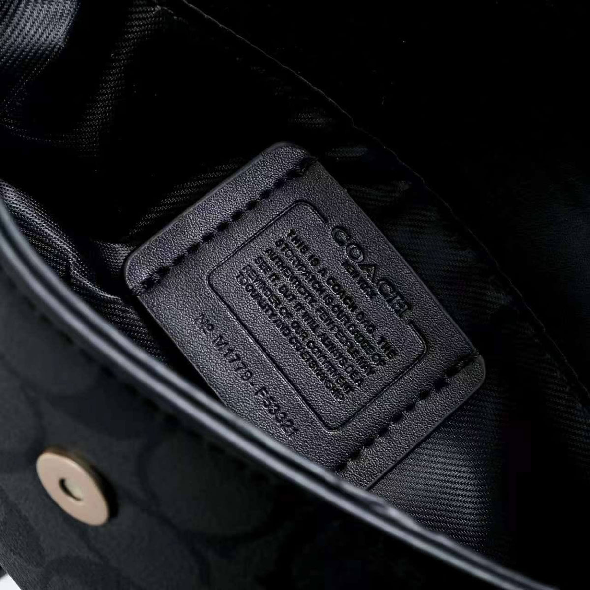 Coach Bag | 19×5×6cm | Compact Crossbody | With Box