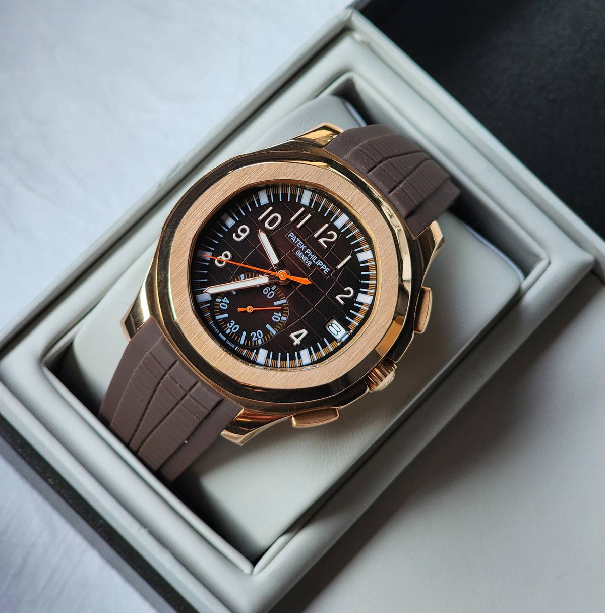 Patek Philippe Men's Automatic Watch — Nautilus Style