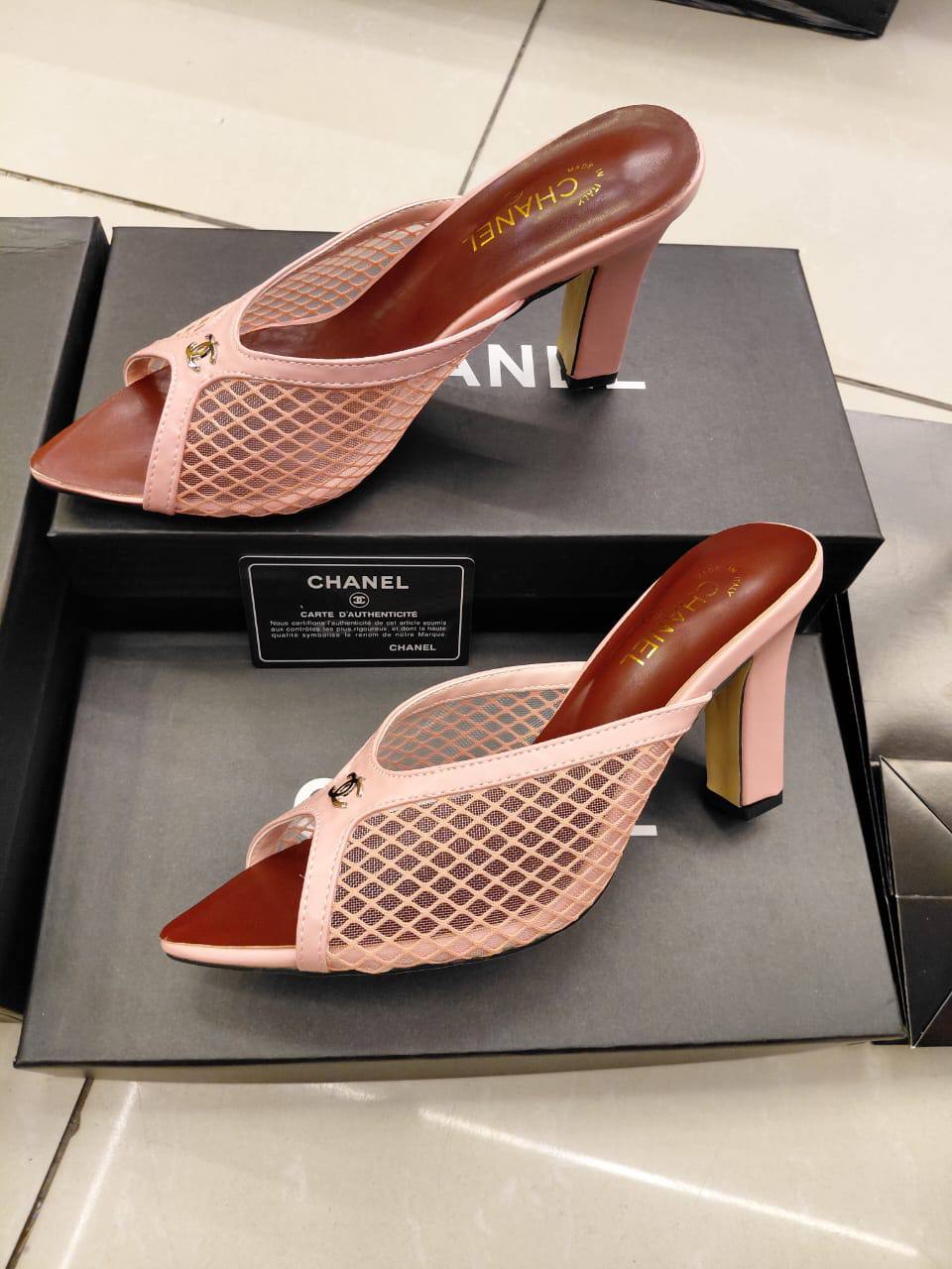 CHANEL High Quality Women's Heels | Luxury Style | Sizes 36–41