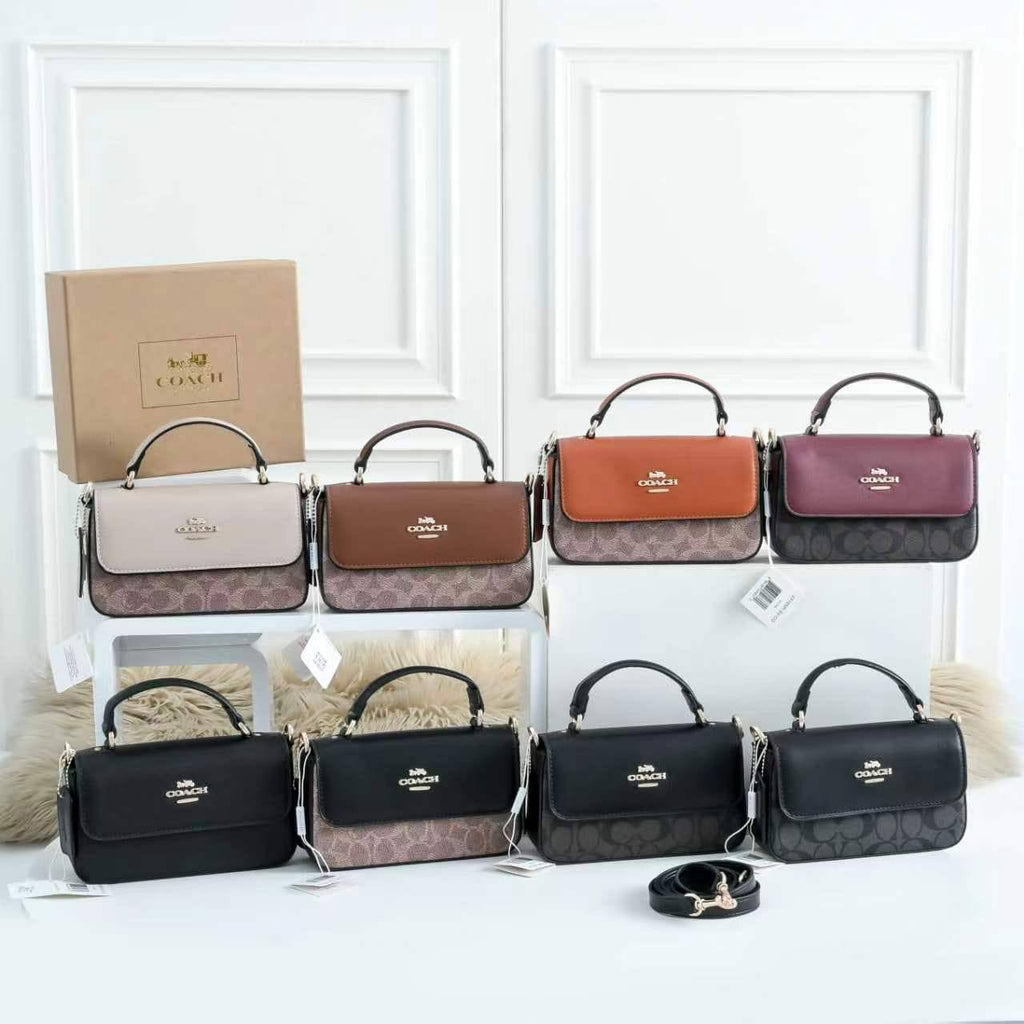 Coach Bag | 19×5×6cm | Compact Crossbody | With Box