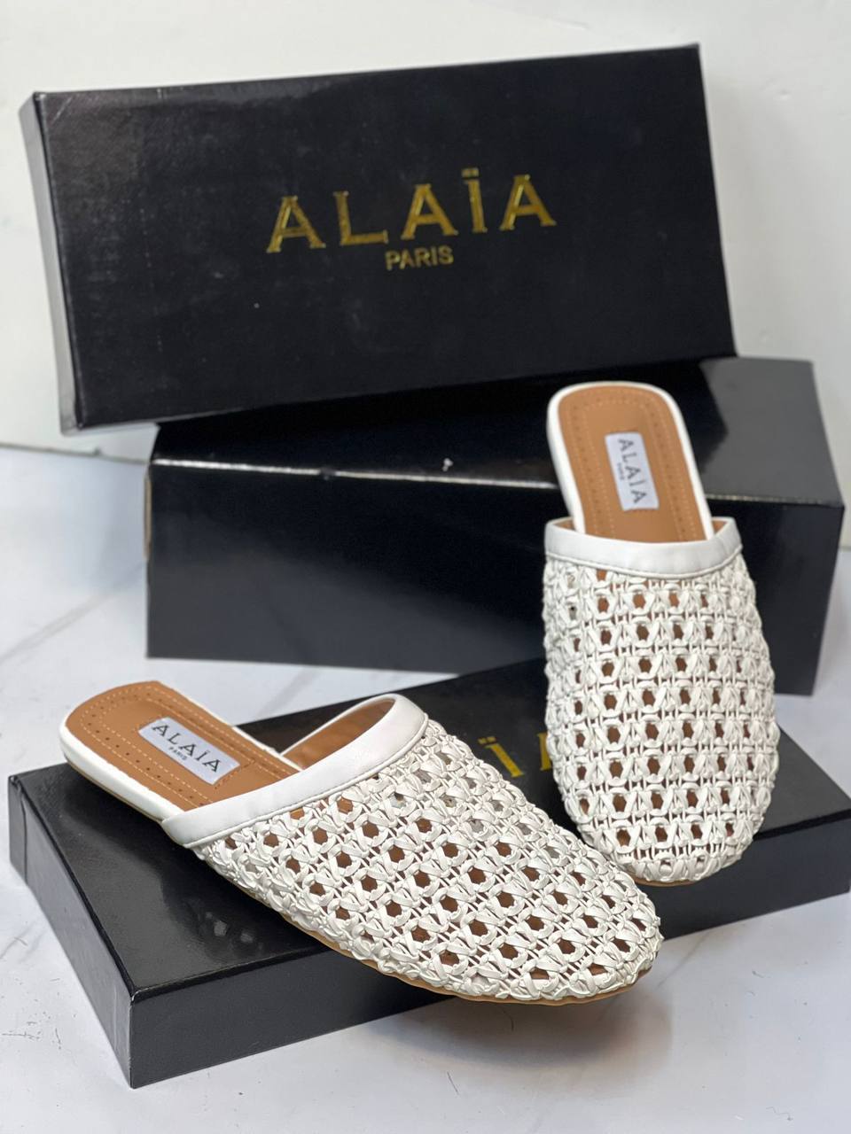 Alaïa Women's Shoes | Sculptural Luxury Style | Sizes 35–40