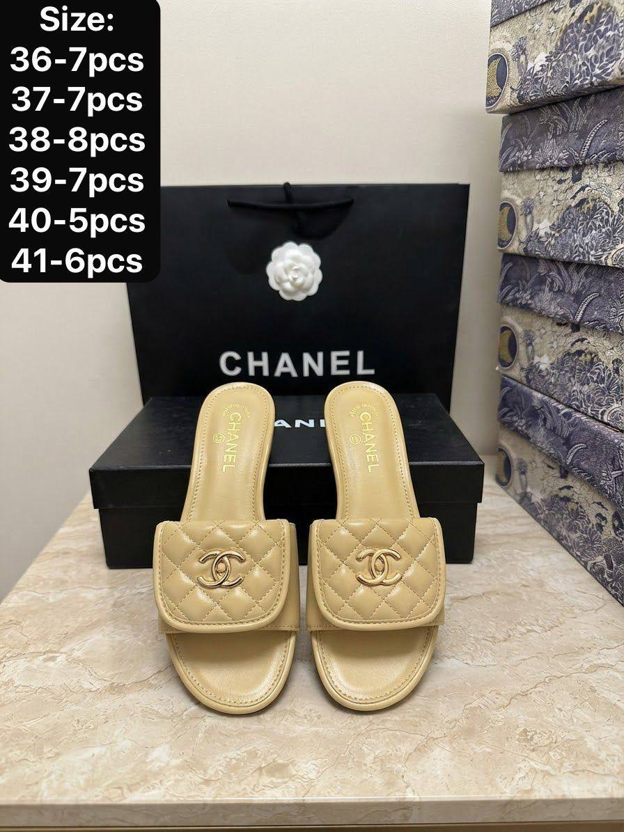 CHANEL Lady Slippers | With Box & Paper Bag | Luxury Style