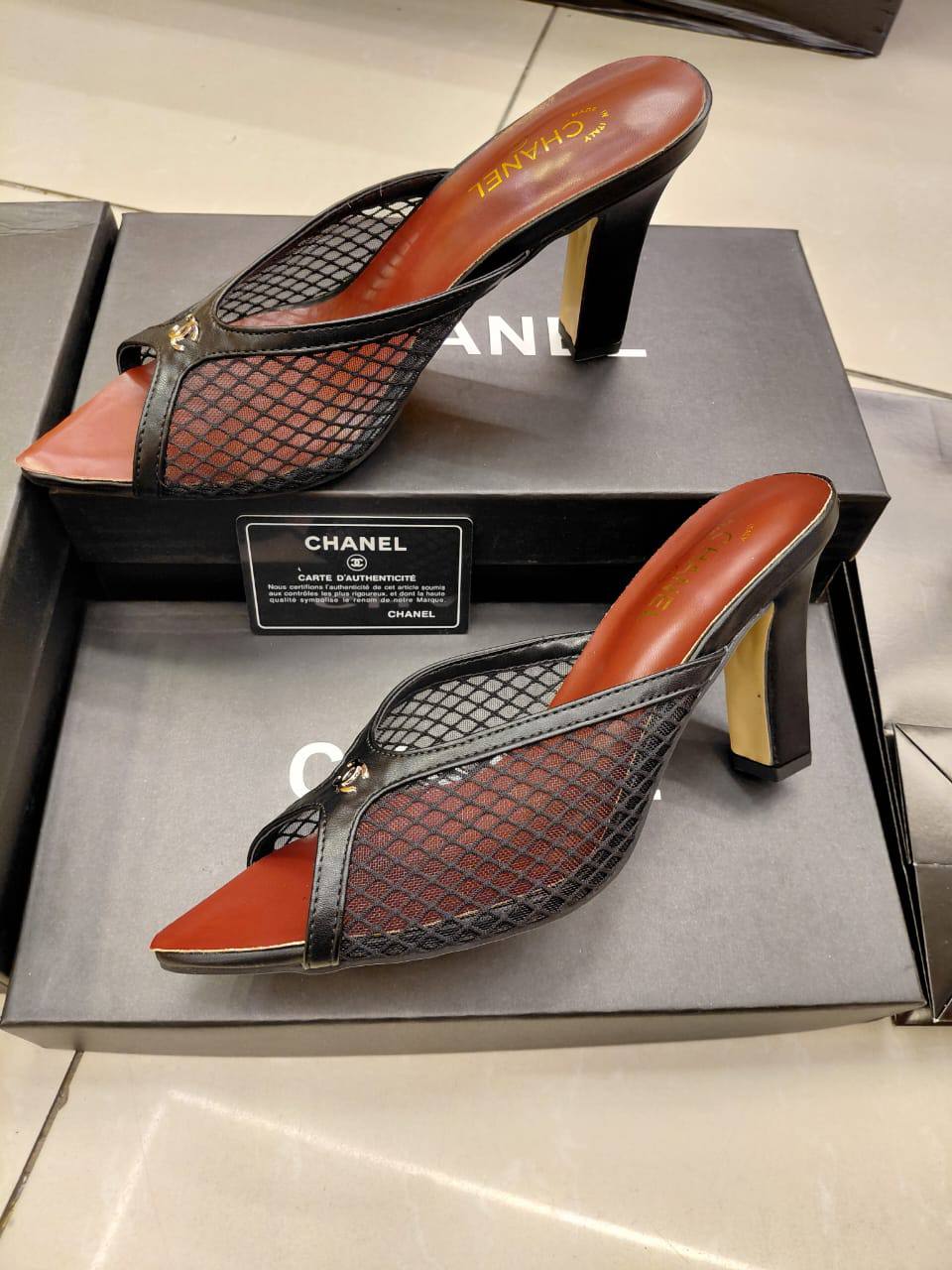 CHANEL High Quality Women's Heels | Luxury Style | Sizes 36–41