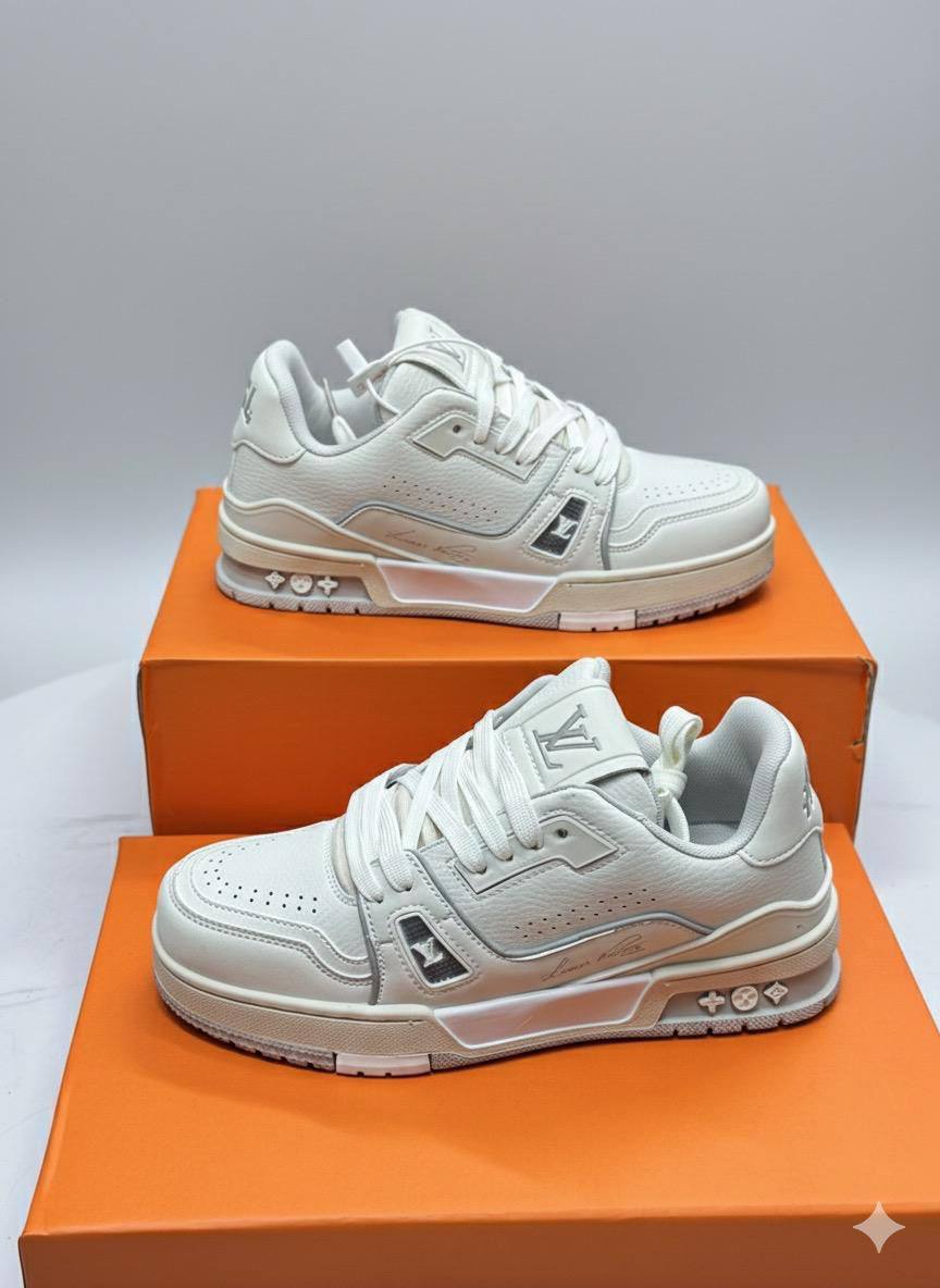 Louis Vuitton-Inspired Trainers | Luxury Sneaker Style | Sizes 36–41