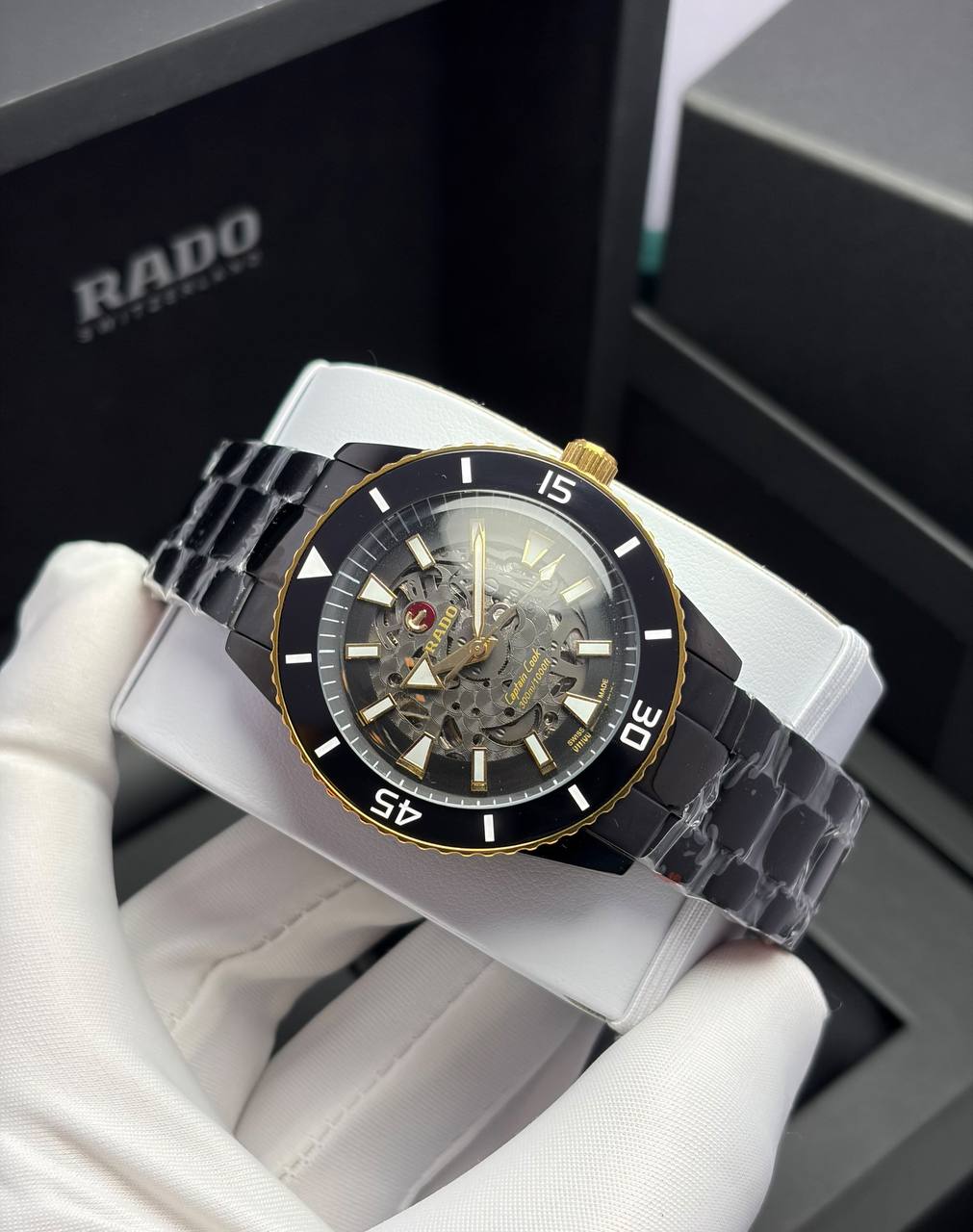 Rado Men's Automatic Watch — Black