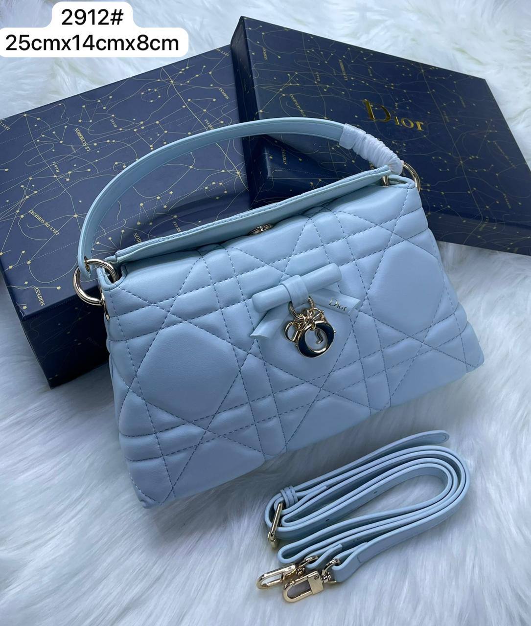 Christian Dior Bag | 25×14×8cm | Structured Luxury | With Box