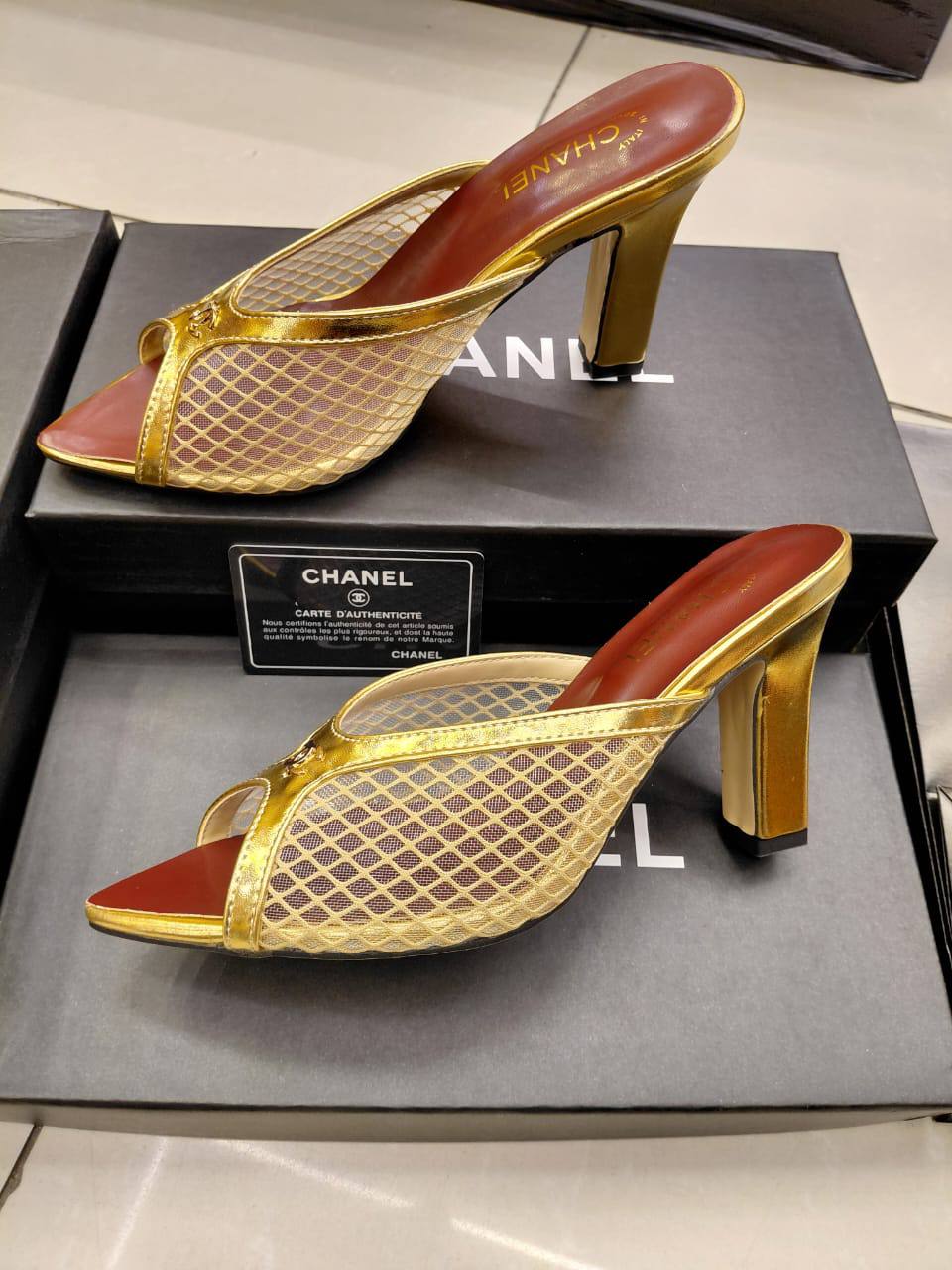 CHANEL High Quality Women's Heels | Luxury Style | Sizes 36–41