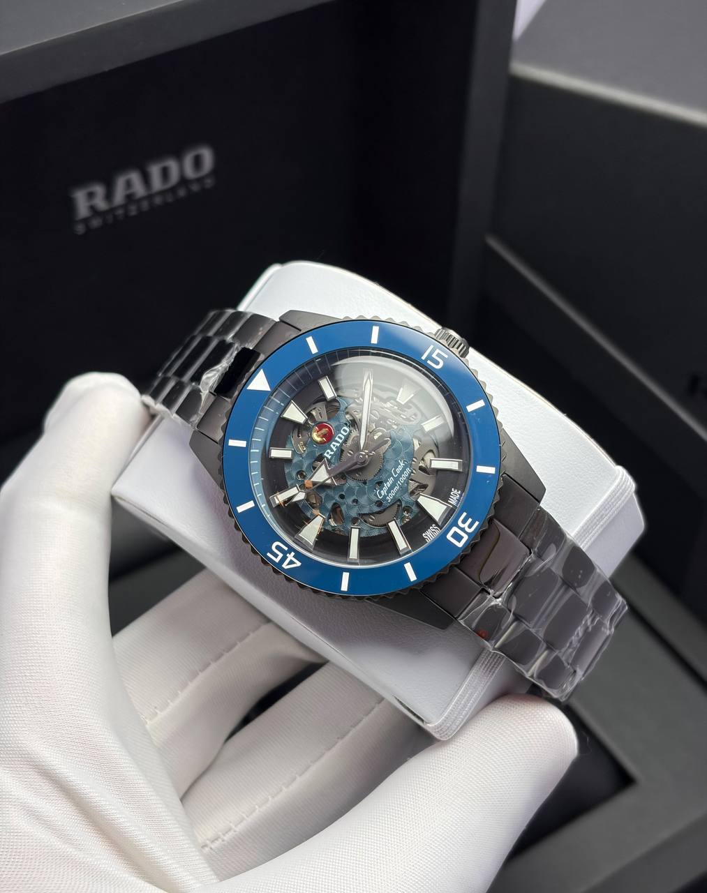 Rado Men's Automatic Watch — Black