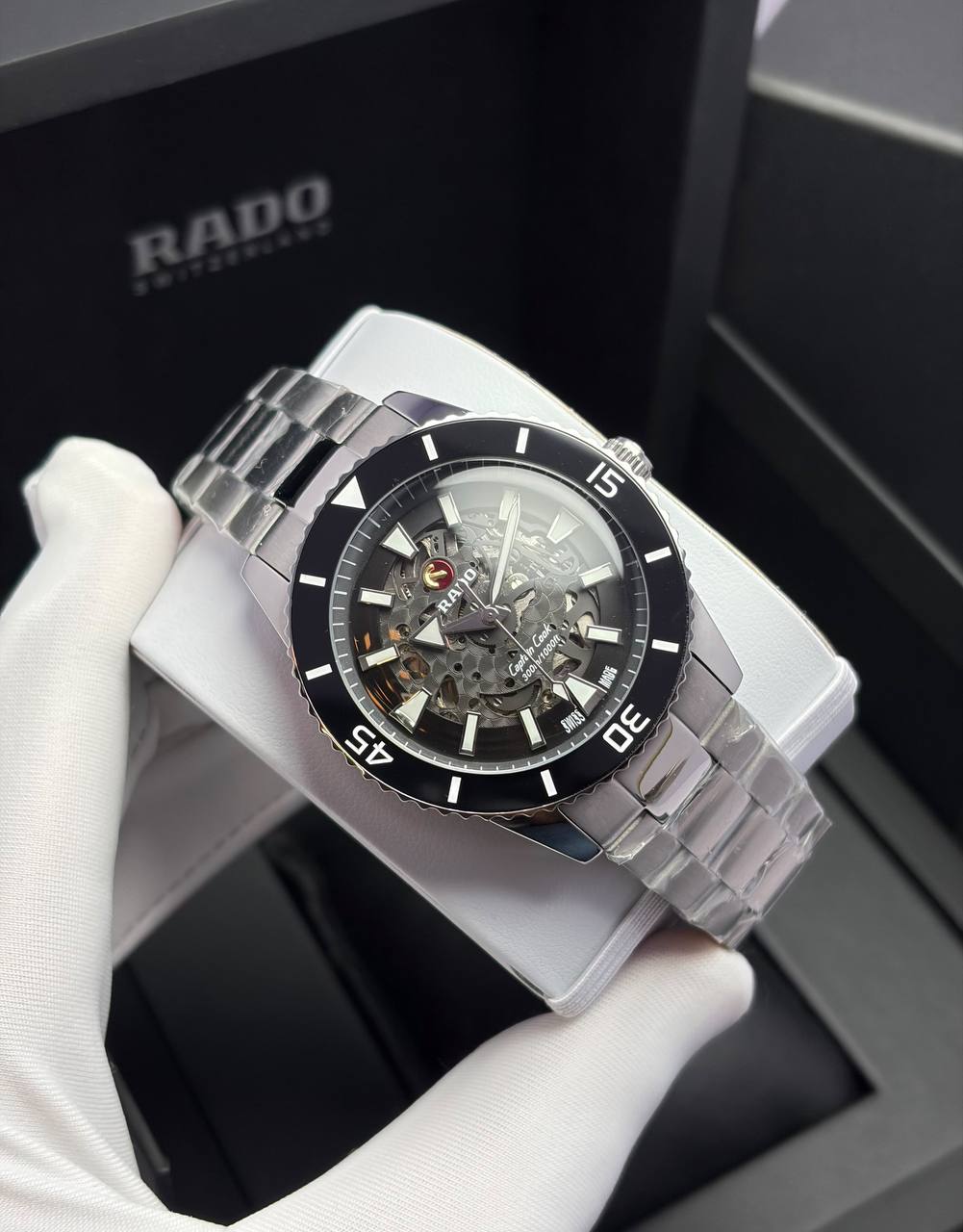 Rado Men's Automatic Watch — Black