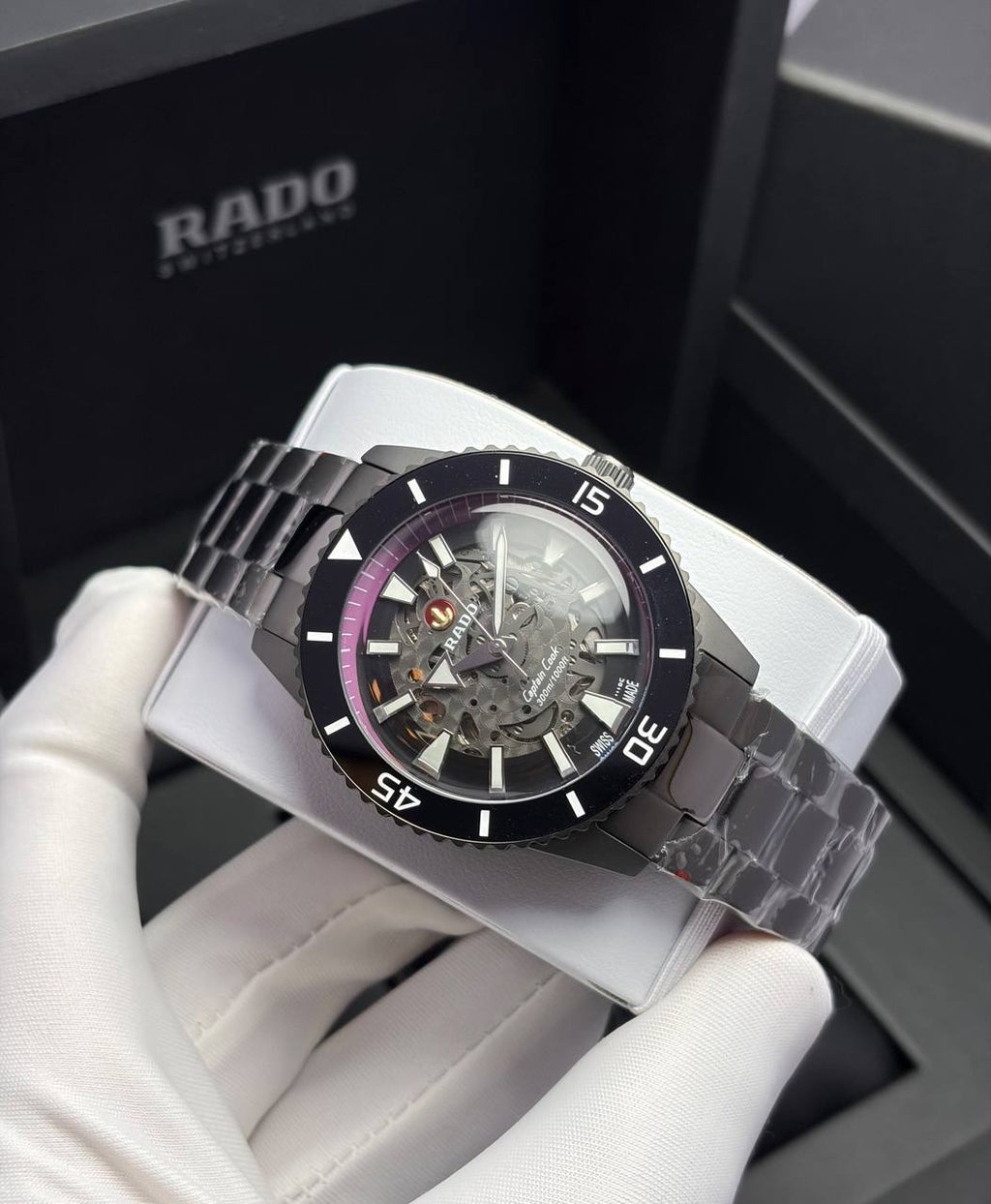 Rado Men's Automatic Watch — Black