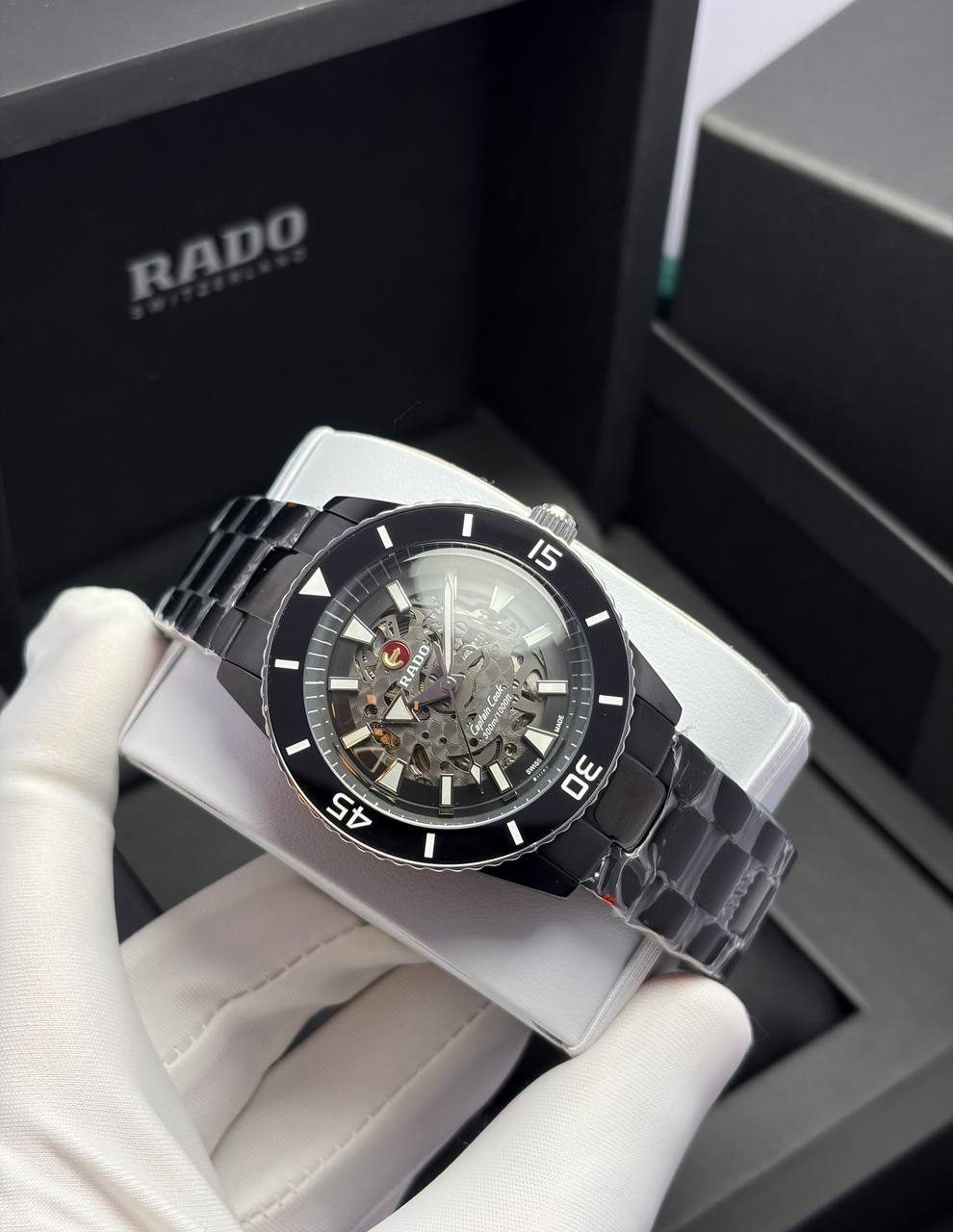 Rado Men's Automatic Watch — Black