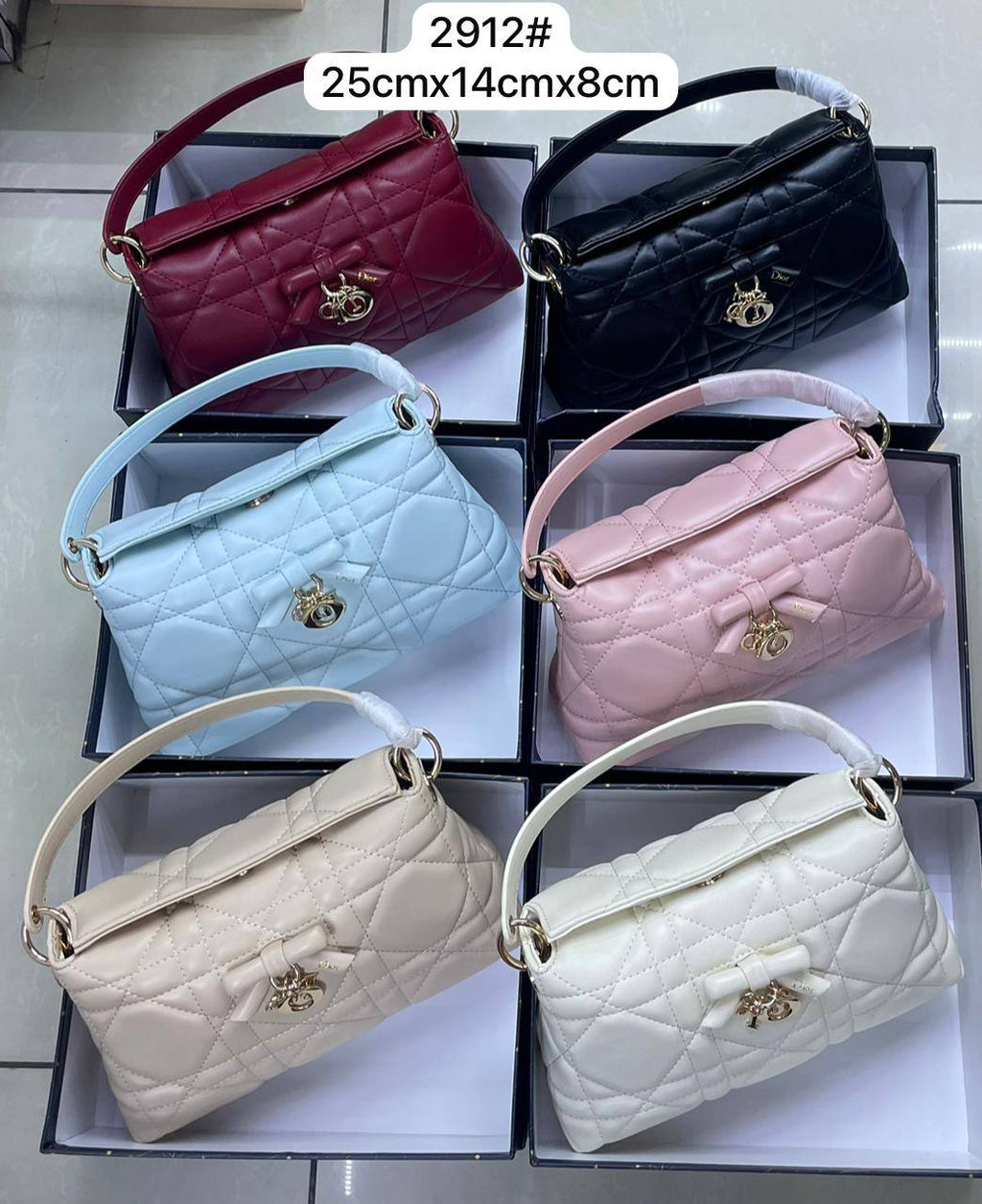Christian Dior Bag | 25×14×8cm | Structured Luxury | With Box