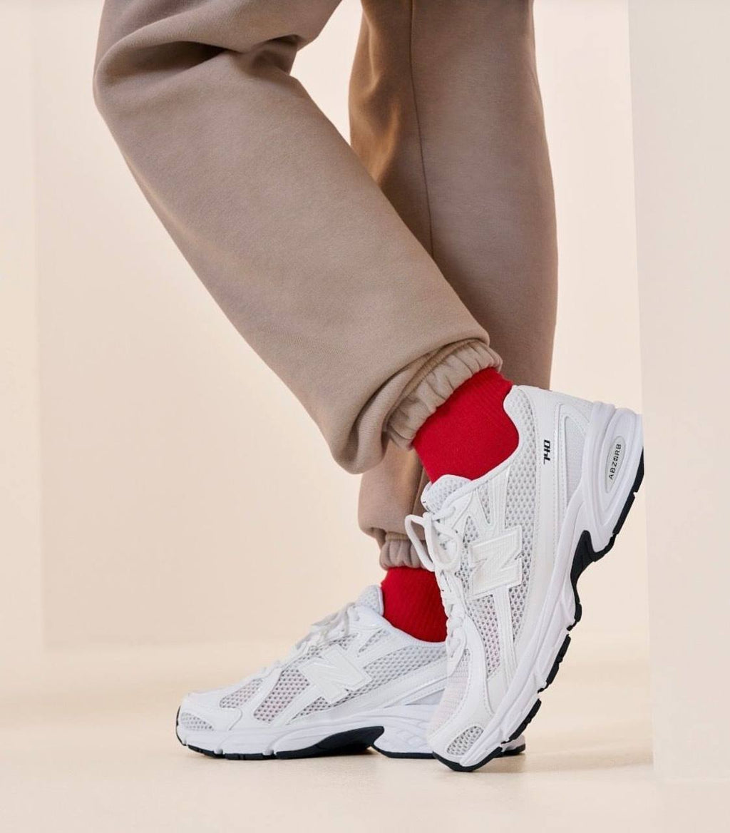 New Balance 740 Triple White Sneakers | Sizes 36–45